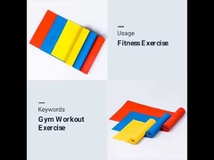 Latex Nontoxic Heavy Duty Resistance Bands , PVC Elastic Belt For Exercise